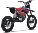 Dirt Bike électrique Enfant CRZ 2000W 48V E-Cross Pro 12"/14" - Rouge