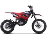 Dirt Bike électrique Enfant CRZ 2000W 48V E-Cross Pro 12"/14" - Rouge