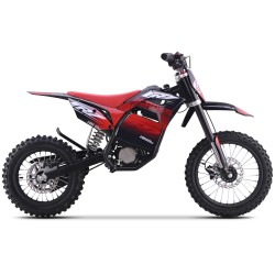 Dirt Bike électrique Enfant CRZ 2000W 48V E-Cross Pro 12"/14" - Rouge