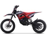 Dirt Bike électrique Enfant CRZ 2000W 48V E-Cross Pro 12"/14" - Rouge