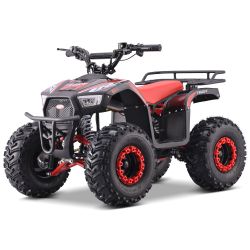 Quad électrique CRZ Traxy - 1500W 48V12Ah - Rouge