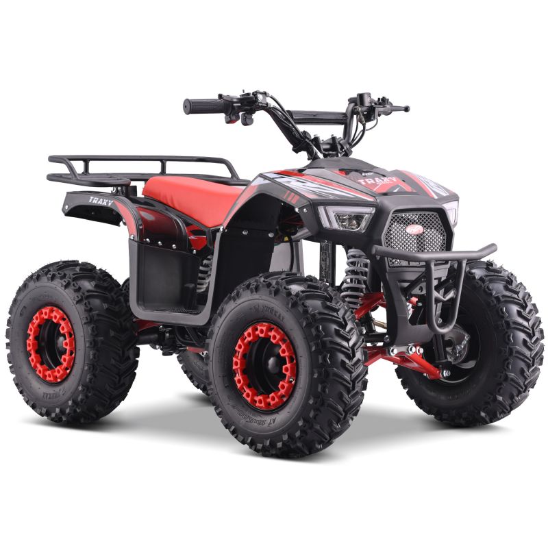 Quad électrique CRZ Traxy - 1500W 48V12Ah - Rouge