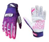 Gants Cross Enfant ETB - Violet XS 6-8 ANS