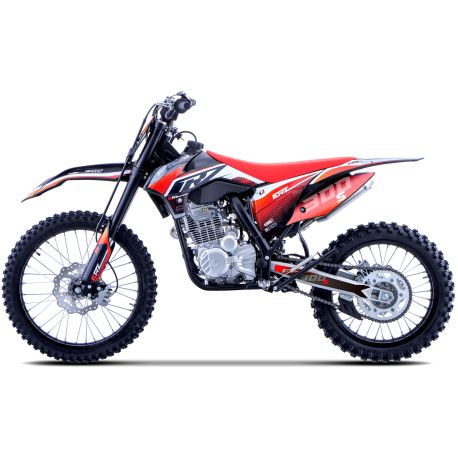 Motocross CRZ ERZ - 300cc PRO S - 18"/21" - Rouge 