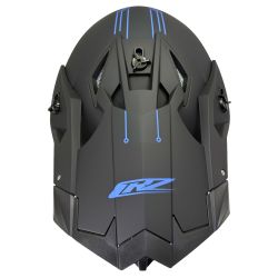Casque motocross CRZ - Bleu