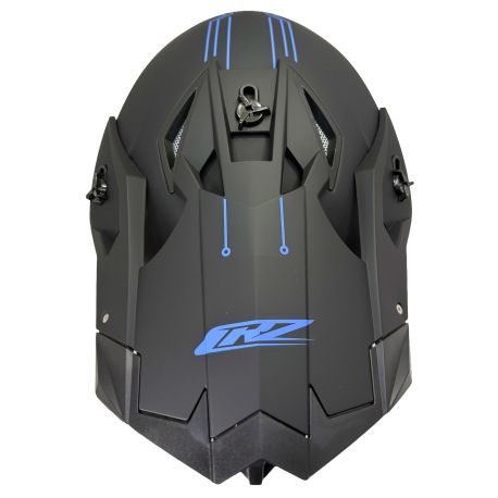 Casque motocross CRZ - Bleu