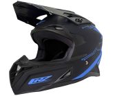 Casque motocross CRZ - Bleu