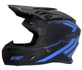 Casque motocross CRZ - Bleu