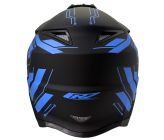 Casque motocross CRZ - Bleu