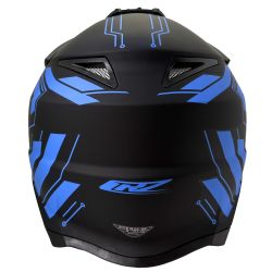 Casque motocross CRZ - Bleu