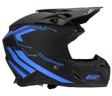 Casque motocross CRZ - Bleu