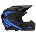 Casque motocross CRZ - Bleu