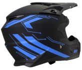 Casque motocross CRZ - Bleu