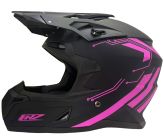 Casque motocross CRZ - Rose