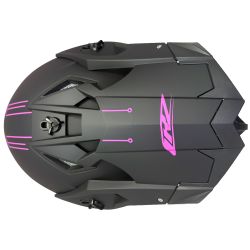 Casque motocross CRZ - Rose