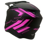 Casque motocross CRZ - Rose