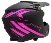 Casque motocross CRZ - Rose