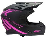 Casque motocross CRZ - Rose