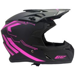 Capacete Cross CRZ - Rosa
