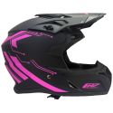 Casque motocross CRZ - Rose