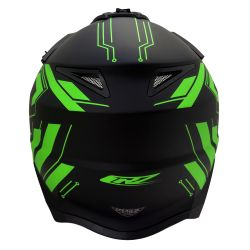 Casque motocross CRZ - Vert