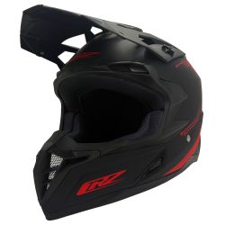 Casque motocross CRZ - Rouge