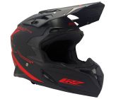 Casque motocross CRZ - Rouge