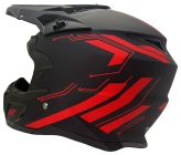 Casque motocross CRZ - Rouge