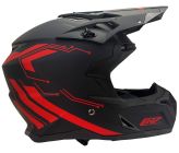 Casque motocross CRZ - Rouge
