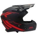 Casque motocross CRZ - Rouge