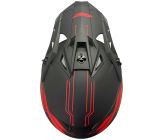 Casque motocross CRZ - Rouge