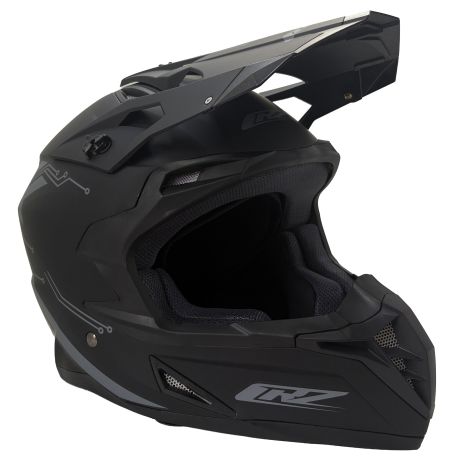 Casque motocross CRZ - Noir