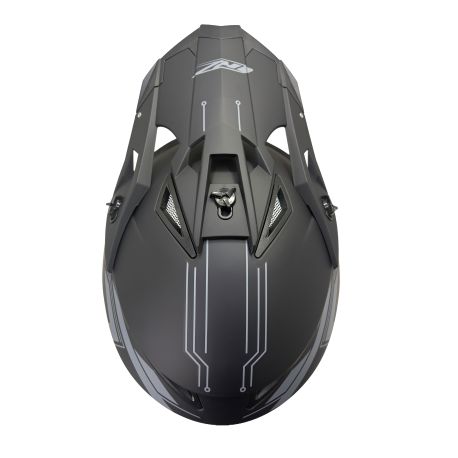 Casque motocross CRZ - Noir