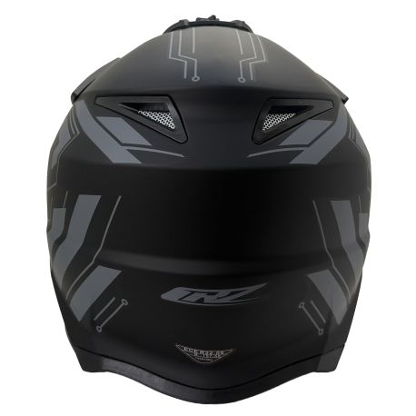 Casque motocross CRZ - Noir