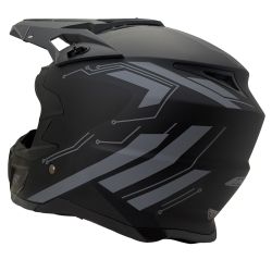 Casque motocross CRZ - Noir
