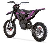 Motocross électrique CRZ - IRON R - 6000W 60V36Ah - 14"/17" - Violet