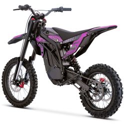 Motocross électrique CRZ - IRON R - 6000W 60V36Ah - 14"/17" - Violet