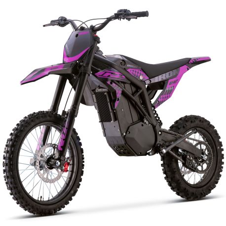Motocross électrique CRZ - IRON R - 6000W 60V36Ah - 14"/17" - Violet