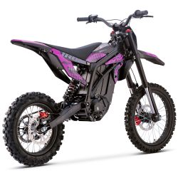 Motocross électrique CRZ - IRON R - 6000W 60V36Ah - 14"/17" - Violet