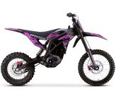Motocross elettrica CRZ -IRON R - 6000W 60V36Ah - 14"/17" - Viola