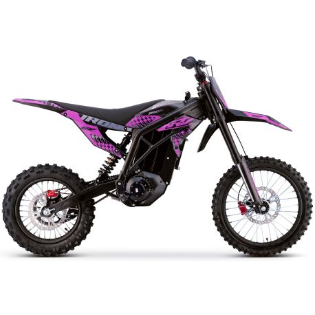 Motocross électrique CRZ - IRON R - 6000W 60V36Ah - 14"/17" - Violet