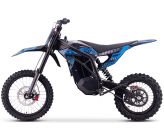 Motocross elettrica CRZ -IRON R - 6000W 60V36Ah - 14"/17" - Blú