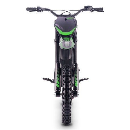 Motocross électrique CRZ - IRON R - 6000W 60V36Ah - 14"/17" - Vert