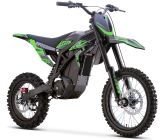 Motocross elettrica CRZ -IRON R - 6000W 60V36Ah - 14"/17" - Verde