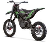 Motocross électrique CRZ - IRON R - 6000W 60V36Ah - 14"/17" - Vert