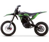 Motocross électrique CRZ - IRON R - 6000W 60V36Ah - 14"/17" - Vert