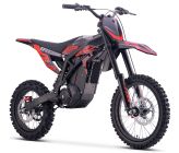 Motocross électrique CRZ - IRON R - 6000W 60V36Ah - 14"/17" - Rouge