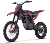 Motocross électrique CRZ - IRON R - 6000W 60V36Ah - 14"/17" - Rouge