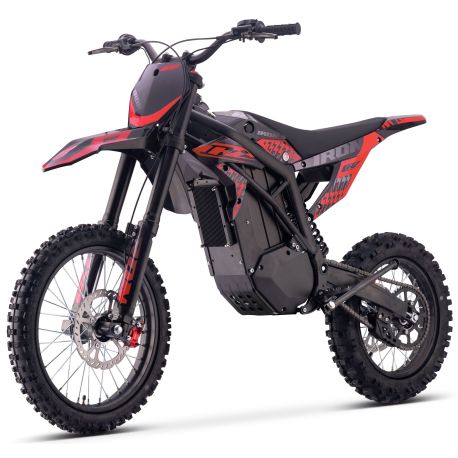 Motocross elettrica CRZ -IRON R - 6000W 60V36Ah - 14"/17" - Rosso