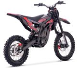 Motocross elettrica CRZ -IRON R - 6000W 60V36Ah - 14"/17" - Rosso